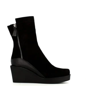 Cinders Shoe Heaven Ankle | Casual Ankle*Cinders Edit High Wedge Boot Suede Black