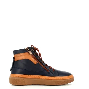 Cinders Shoe Heaven Casual Ankle | Ankle*Cinders Edit Laced Ankle Boot Navy/Coconut