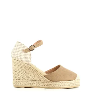 Cinders Shoe Heaven Wedge | Occasion Shoes*Cinders Edit Wedge Espadrille Taupe