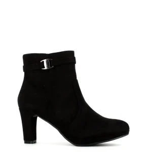 Cinders Shoe Heaven Ankle | Mid Heel*Millie & Co Jazz Ankle Boot Black