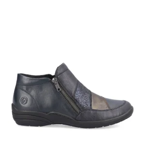 Cinders Shoe Heaven Casual Ankle | Ankle*Remonte High Cut Shoe Navy/Multi