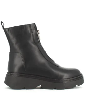 Cinders Shoe Heaven Ankle | Casual Ankle*Rizzoli Military Front Zipper Boot Black