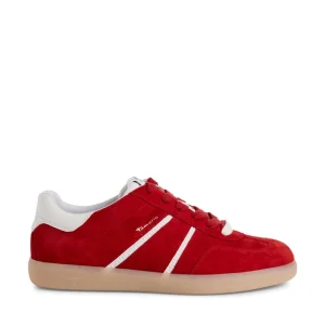 Cinders Shoe Heaven Trainers*Tamaris Laced Trainer Red Comb